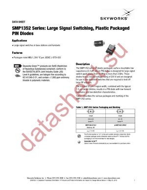 SMP1352-079LF datasheet  